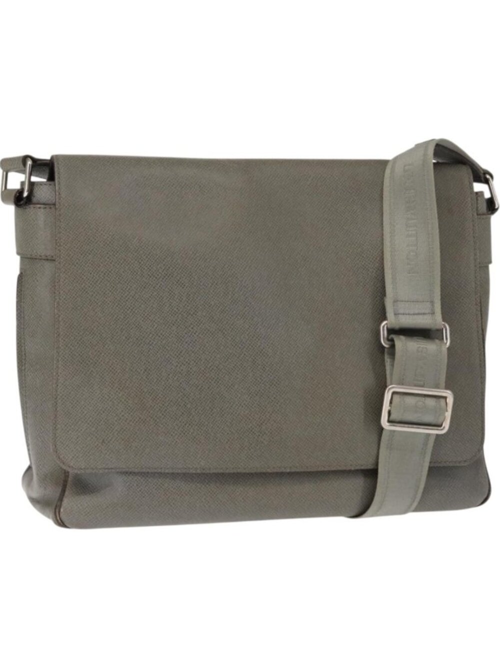 LOUIS VUITTON Taiga Leather Roman GM Shoulder Bag Gracie M32626